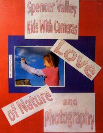 Spencer Valley Kids With Cameras Julian Library Poster